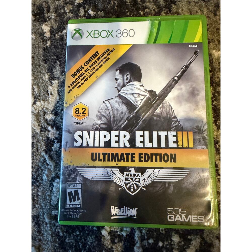 Sniper Elite III Ultimate Edition: Xbox 360